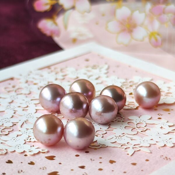 1つの母貝から1個しか採れないさくら色パールジュエリーをMico宝飾店より3月7日に発売