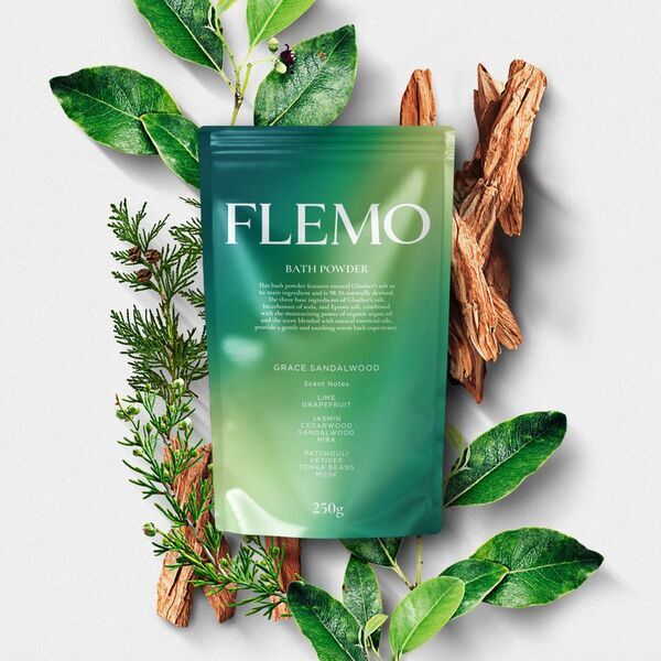 FLEMOから母の日に贈りたいギフトが登場！ミニサイズ「香温浴バスパウダー250g」ギフトセットを新発売