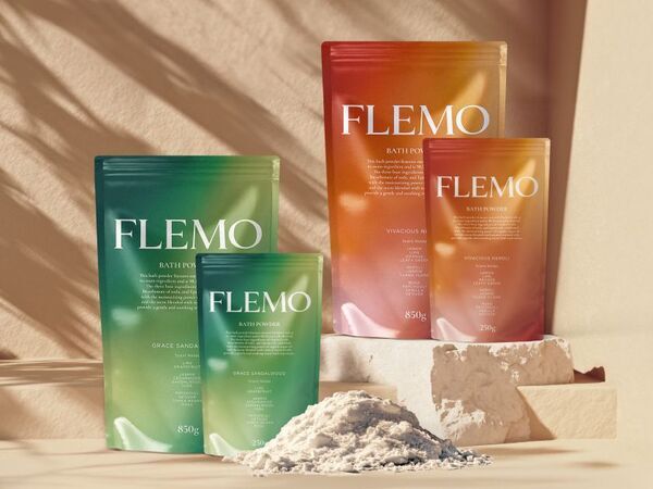 FLEMOから母の日に贈りたいギフトが登場！ミニサイズ「香温浴バスパウダー250g」ギフトセットを新発売