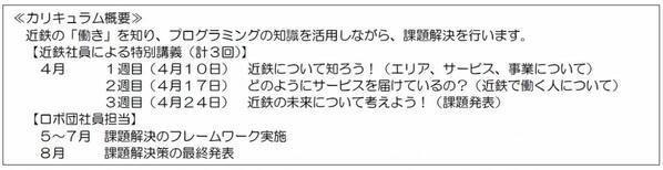 ～オンラインでPBL（課題解決型学習）を実施～近鉄とロボ団が教材を制作