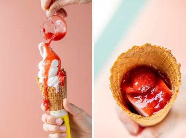 【熱海プリン】いちご、とろける、春が来た☆熱海プリン全店でいちごまみれの「いちごフェア」を開催