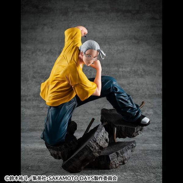 『SAKAMOTO DAYS』より坂本太郎の躍動感あふれる戦闘ポージングをフィギュア化！