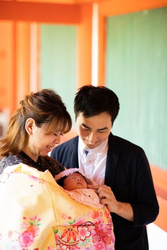 ≪奈良・京都≫お宮参りの写真撮影と産着レンタルが5,610円で全て完結できちゃう渡辺写真館のお宮参りプランを開始