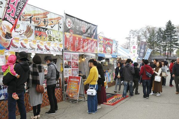 約千本の桜が咲き乱れる！第22回上田城千本桜まつり　4月5日(土)～13日(日)に開催！！