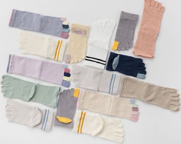 ラサンテが冷感着圧5本指ハイソックスを3月に発売！酷暑続きの夏、冷房生活で冷えやむくみが気になる足元をケア