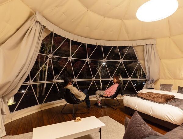 金曜の夜から週末を満喫「金曜前のりプラン」販売開始　グランピングリゾート ブリリアントヴィレッジ日光