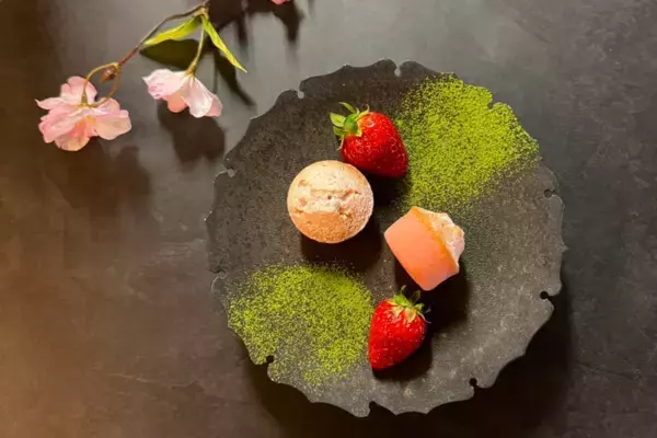 京都の町屋旅館 Nazunaで春の訪れを感じる“桜ウェルカム”を実施　特別な「桜フィナンシェ」を3月17日(月)から期間限定でご提供
