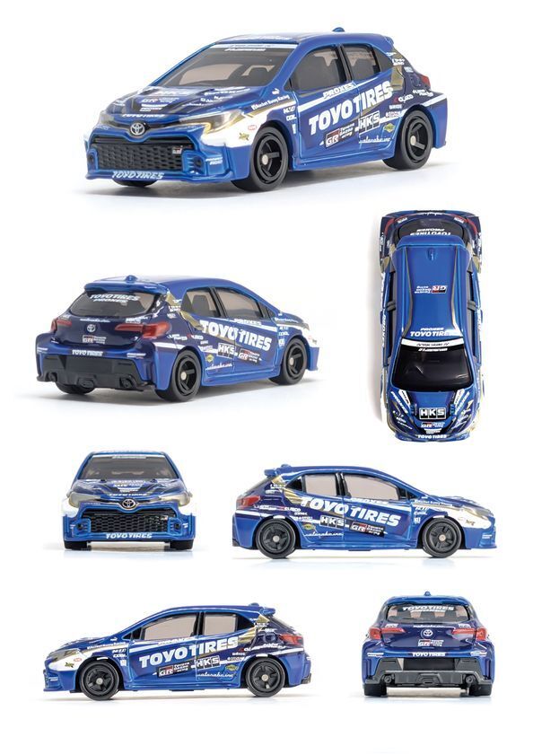 トミカとTeam TOYO TIRES DRIFTのコラボモデル「Team TOYO TIRES DRIFT トヨタ GRカローラ」が登場！！