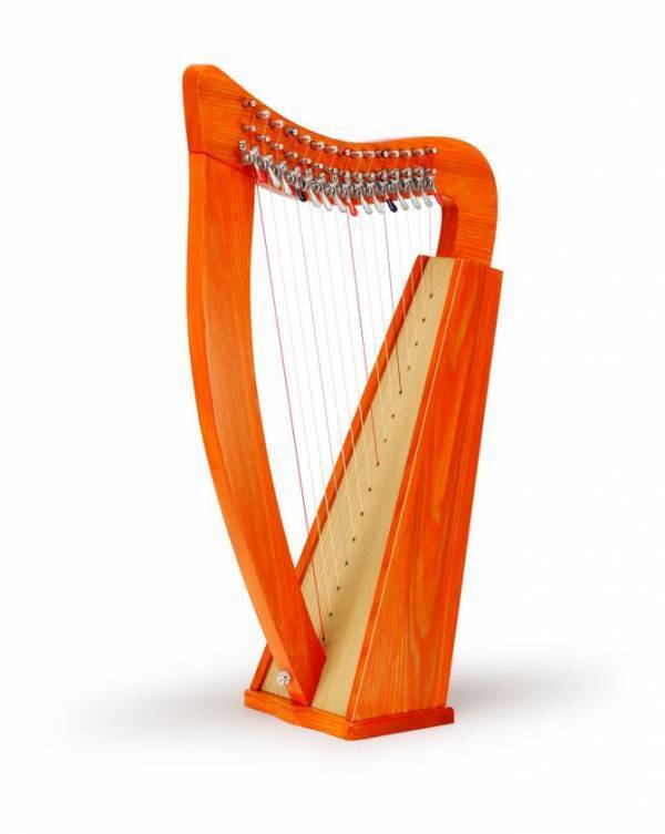 15弦の小型ハープにダイナミックな新色2色が仲間入り！3月19日(水)に銀座十字屋ほか全国の楽器店で発売