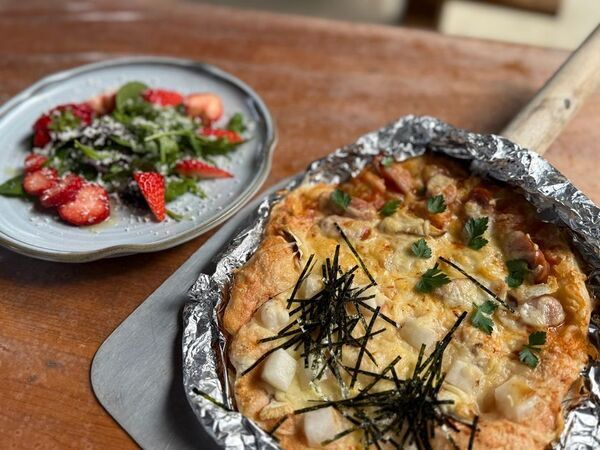 大学生が企画する地産地消フェスタで三田の魅力を発信　三田産の食材を使用したピザ作りやオリジナルパフェ作り体験を実施