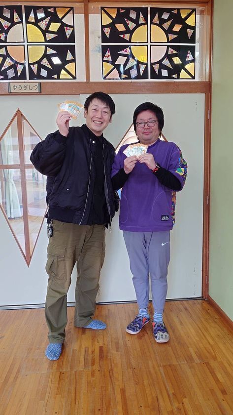 「越前織」を使用した「おなまえわっぺん」を福井県坂井市内の全園児に無料で配布するプロジェクトを開始