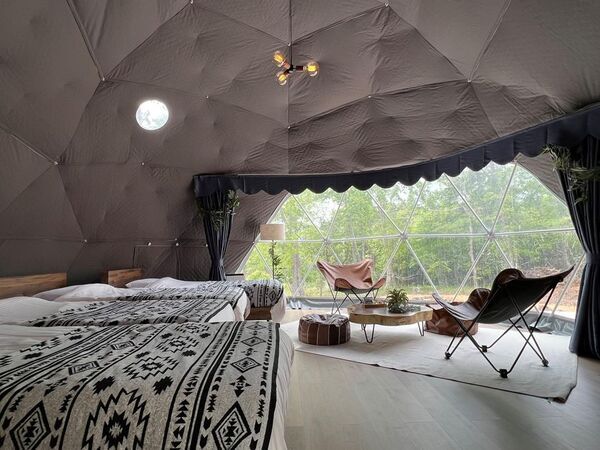 グランピング施設「CAMELLIA 気仙沼大島」　3月20日宿泊日よりBBQの達人による夕食＆朝食付きプランの販売を開始