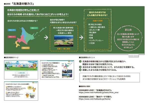 北海道や地域の魅力と観光の重要性を知り、おもてなしの心を学ぶ　～北海道内の小学生向けデジタルブック教材～　「北海道観光学習教材」を公開