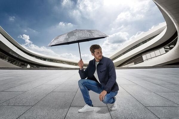 日本限定の新作！ドイツの傘ブランドKnirps(クニルプス)から晴雨兼用傘『T.220RS Knirps Cube Gray』が4月7日に販売開始