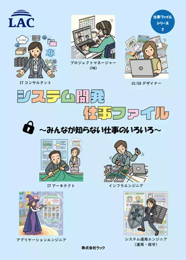 ラック、ITで日本を支える職業を紹介する『システム開発仕事ファイル』を公開