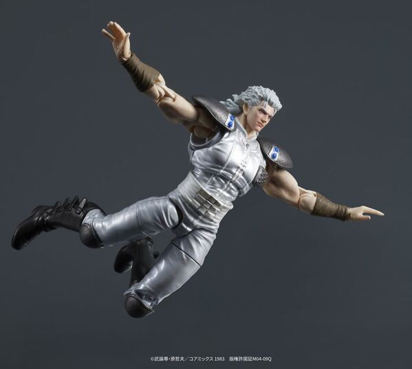 不朽の名作『北斗の拳』より、“ユダ＆レイ(白髪)セット”が約1/24スケールでアクションフィギュア化！2025年7月発売予定