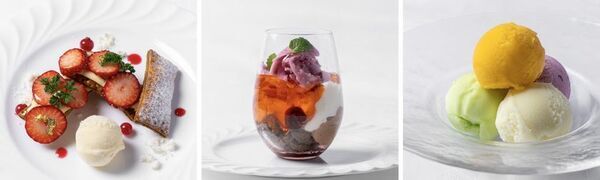 【京都山科 ホテル山楽】和洋6種のメインディッシュ×季節のデザートプレート3種と絶品デリ＆サラダバーのハーフブッフェスタイルでご提供！