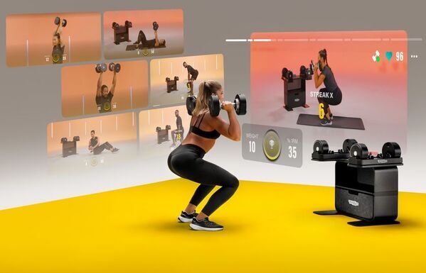 12個のダンベルを1個に集約したスマートソリューション　Technogym Connected Dumbbells発売