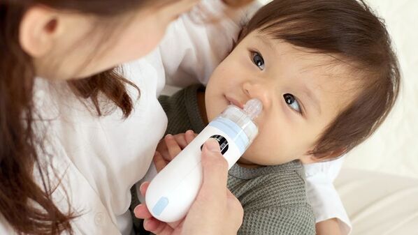 日本唯一※1の鼻水漏れセンサー搭載！親子の負担を最小限に抑えたハンディ式【電動鼻水吸引器PochiSui(ポチスイ)】が3月27日発売