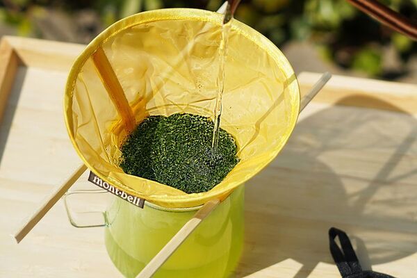 宇治和束園、アウトドア用日本茶をモンベルフレンドフェアに出展！本格的な日本茶の味わいを手軽に楽しめると大好評！