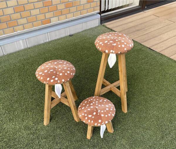 奈良交通「づっとなら」の新商品『鹿のおしりスツール』を発売