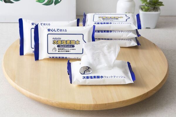 AmazonスマイルSALEにて最大20％OFFを実施！アドティッシュの【次亜塩素酸水ウェットティッシュ】