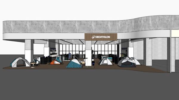 日本初！デカトロン・アウトドア・オフィシャルショップ　～キャンプ・ハイキングからウォータースポーツグッズを取り揃えメガスポーツ幕張新都心店1階にオープン～