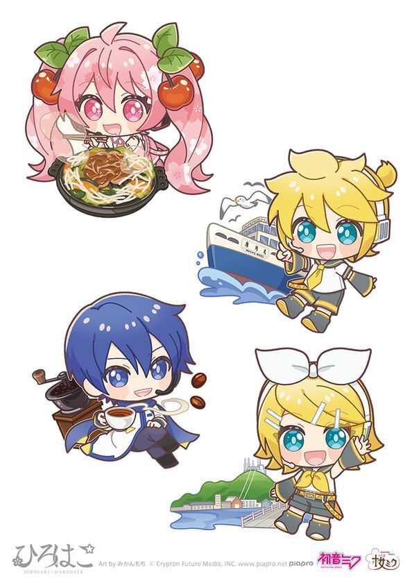 弘前・函館×桜ミク「ひろはこ春の観光キャンペーン」2025年4月12日スタート！