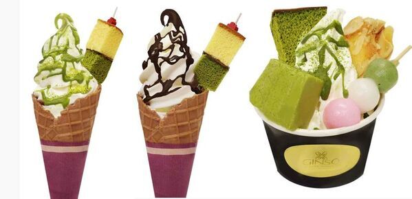 「天下の台所・大阪」の「美味しい」を心斎橋から世界へ！老舗のカステラ屋カステラ銀装で4月1日(火)より「大阪カステラソフト」と「大阪抹茶カステラパフェ」を販売