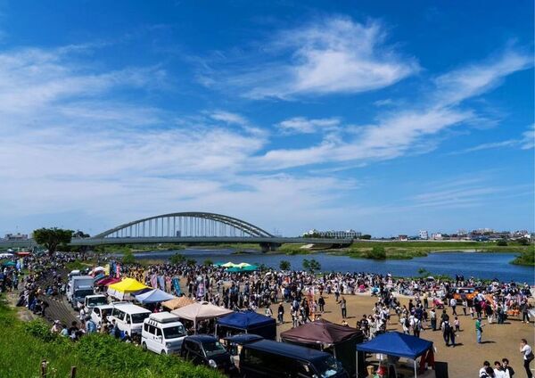 多摩川河川敷にて「登戸・たまがわマルシェ」を4/26に開催！子ども達が楽しめるゴーカート場を設置するためのクラウドファンディングを4/24まで実施