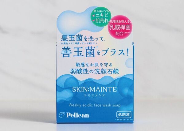 敏感なお肌を守る、弱酸性の洗顔せっけん『SKIN:MAINTE 洗顔石鹸』が販売スタート！～春の訪れを感じられるチェリーブロッサムの香り～