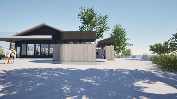 富士河口湖町でFSXの世界観を体現する地域に開かれたカフェテラス『Expression』を2025年夏開業