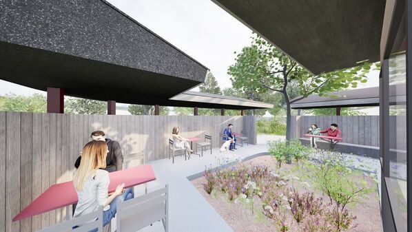 富士河口湖町でFSXの世界観を体現する地域に開かれたカフェテラス『Expression』を2025年夏開業