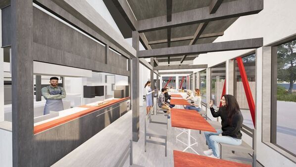 富士河口湖町でFSXの世界観を体現する地域に開かれたカフェテラス『Expression』を2025年夏開業