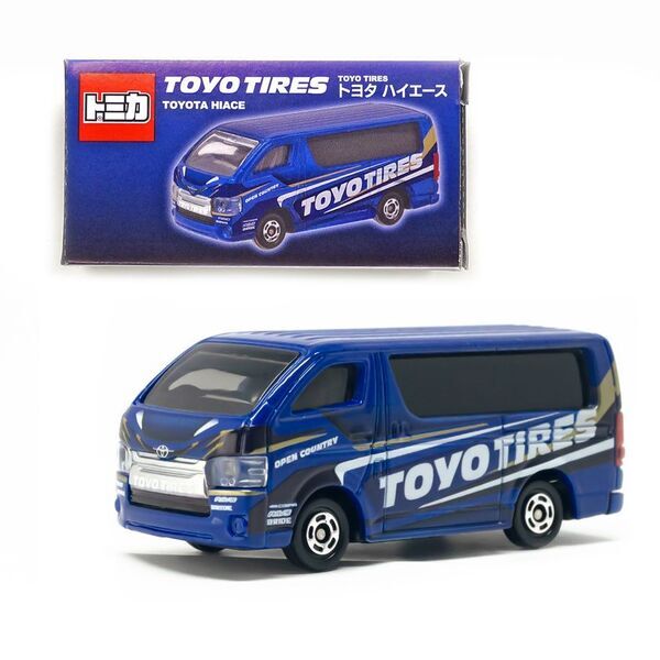 トミカとTeam TOYO TIRES DRIFTのコラボモデル「TOYO TIRES トヨタ ハイエース」が登場！！