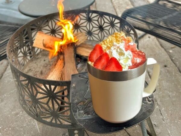 那須高原にも遅めの春がやってきた！那須高原の「グランピングカフェ＆BBQ“たき火”」が春の訪れを祝う「春のいちご祭り」を開催