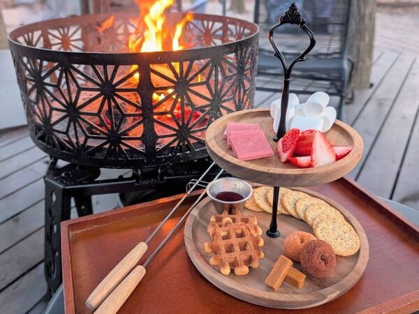 那須高原にも遅めの春がやってきた！那須高原の「グランピングカフェ＆BBQ“たき火”」が春の訪れを祝う「春のいちご祭り」を開催