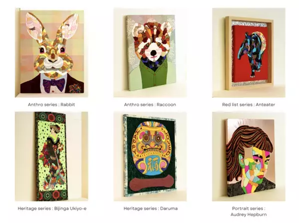 世界中の布と布を繋ぎアート作品を作り出すイワミズアサコのロンドン個展プロジェクト開催に向けたクラウドファンディングをCAMPFIREにて開始