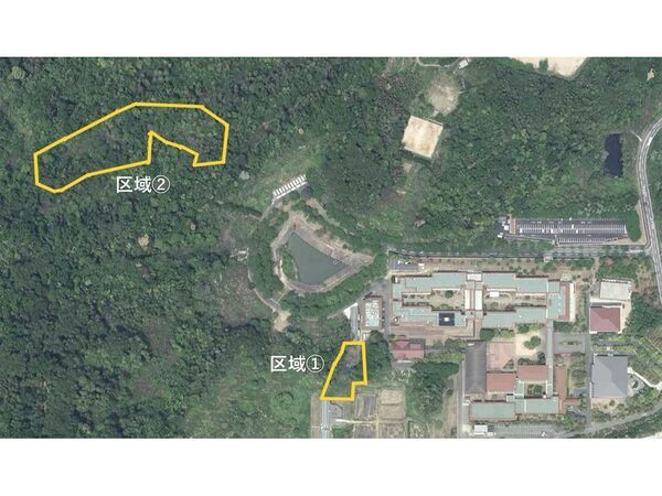 グローブライドが環境保全を支援する近畿大学(奈良キャンパス)の里山におけるビオトープが環境省「自然共生サイト」の認定評価を取得