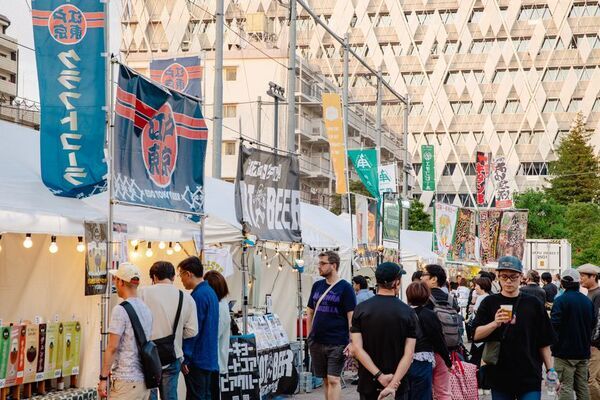 全国のクラフトビールと海外ビールが春の中野に集合！ふらっと立ち寄れる都市型ビアフェス開催