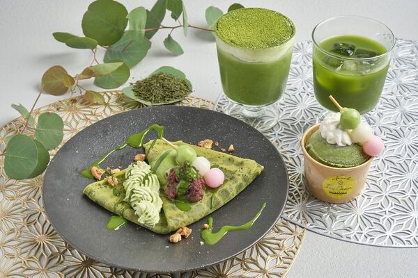 静岡・大自然の中のベーカリーカフェで丹那抹茶のスイーツフェアを4/10から開催