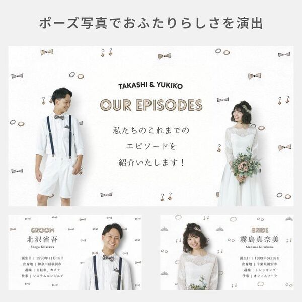WORLD1×シュシュによる新しい結婚式オープニングムービー「episode art movie」をリリース！
