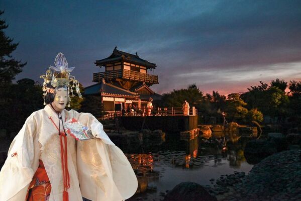 新緑さわやかな池田城跡公園の特設舞台で神秘的な伝統芸能を鑑賞！「第二十六回 いけだ薪能」5月17日(土)開催