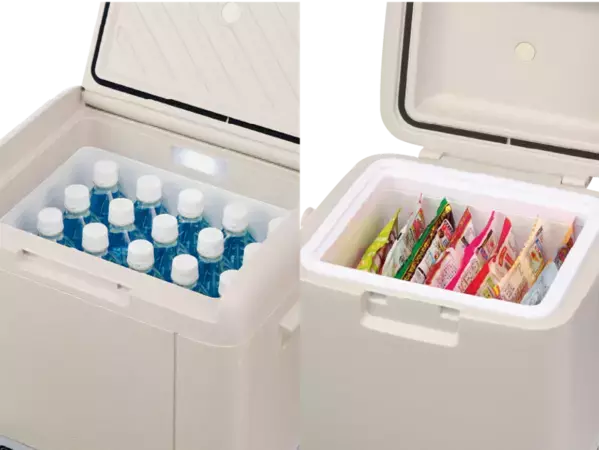 アウトドア・真夏の買い物・セカンド冷蔵庫などマルチに活躍！　車内でも使えるコンプレッサー式「どこでも冷凍・冷蔵庫」2種類を5月上旬に発売