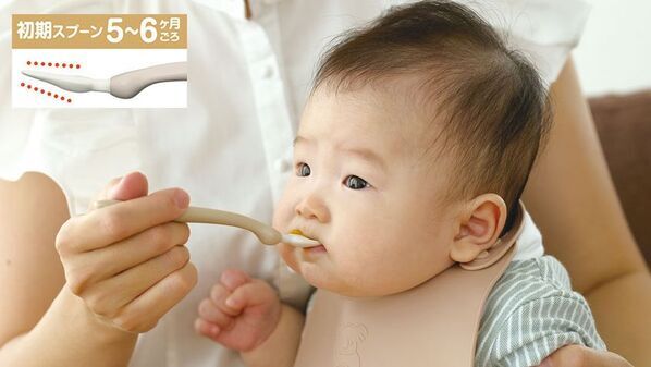赤ちゃんの食べやすさ ママ・パパの使いやすさにこだわった「こだわりフィーディングスプーン」4月10日新発売！