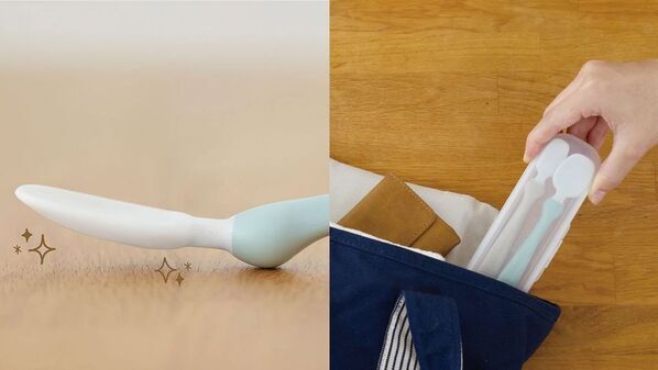 赤ちゃんの食べやすさ ママ・パパの使いやすさにこだわった「こだわりフィーディングスプーン」4月10日新発売！