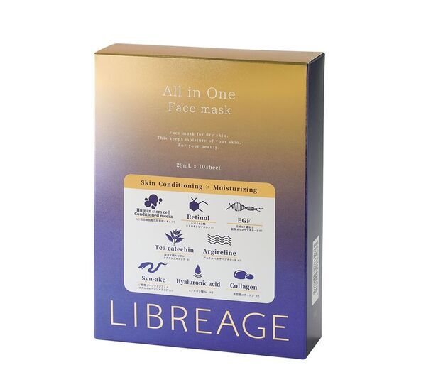 肌の若々しさを象徴するハリ・キメ・透明感・うるおいを体感し、素肌美を叶える　ヒト幹細胞培養液等を配合したリブラージュ オールインワンフェイスマスク新発売
