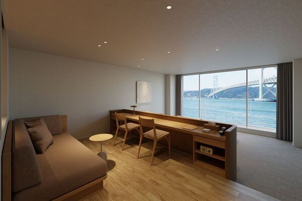 ホテル セトレ神戸・舞子、新客室YURURIを4/18より販売開始　D-LAB協力のもと“呼吸するクッション”fufulyの常設が決定