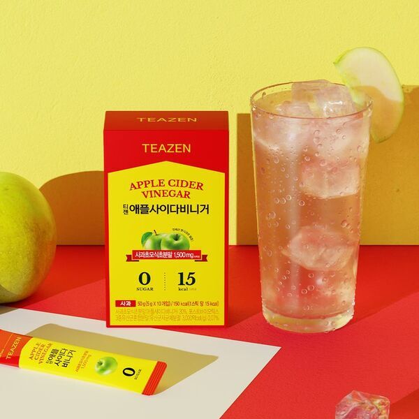 韓国で話題の発酵飲料「TEAZENアップルサイダービネガー」4月28日(月)より全国のPLAZA・MINiPLAにて先行販売開始！