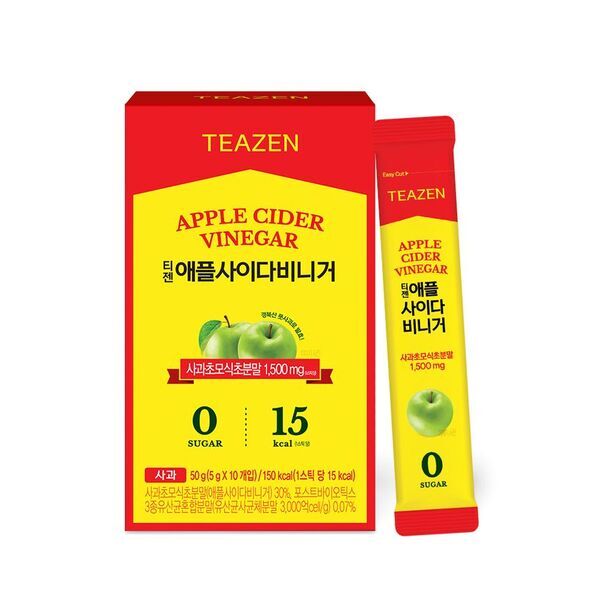 韓国で話題の発酵飲料「TEAZENアップルサイダービネガー」4月28日(月)より全国のPLAZA・MINiPLAにて先行販売開始！
